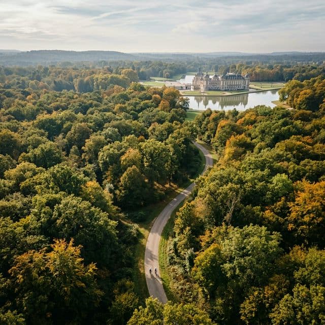 La Forêt de Chantilly à vélo — Boucle nature de 45 km